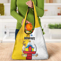 Canada Nunavut Territories Grocery Bag Inuktitut Our Land Our Strength