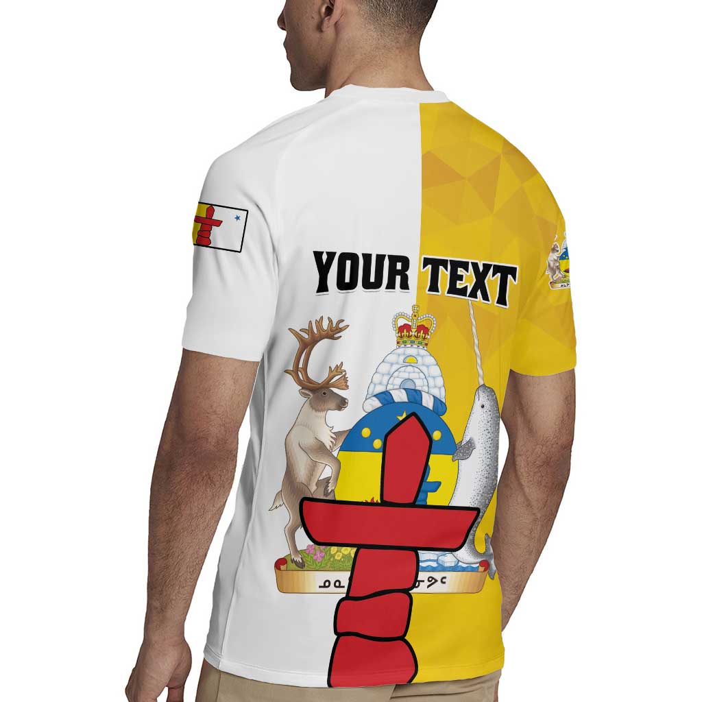 Personalized Canada Nunavut Territories Rugby Jersey Inuktitut Our Land Our Strength