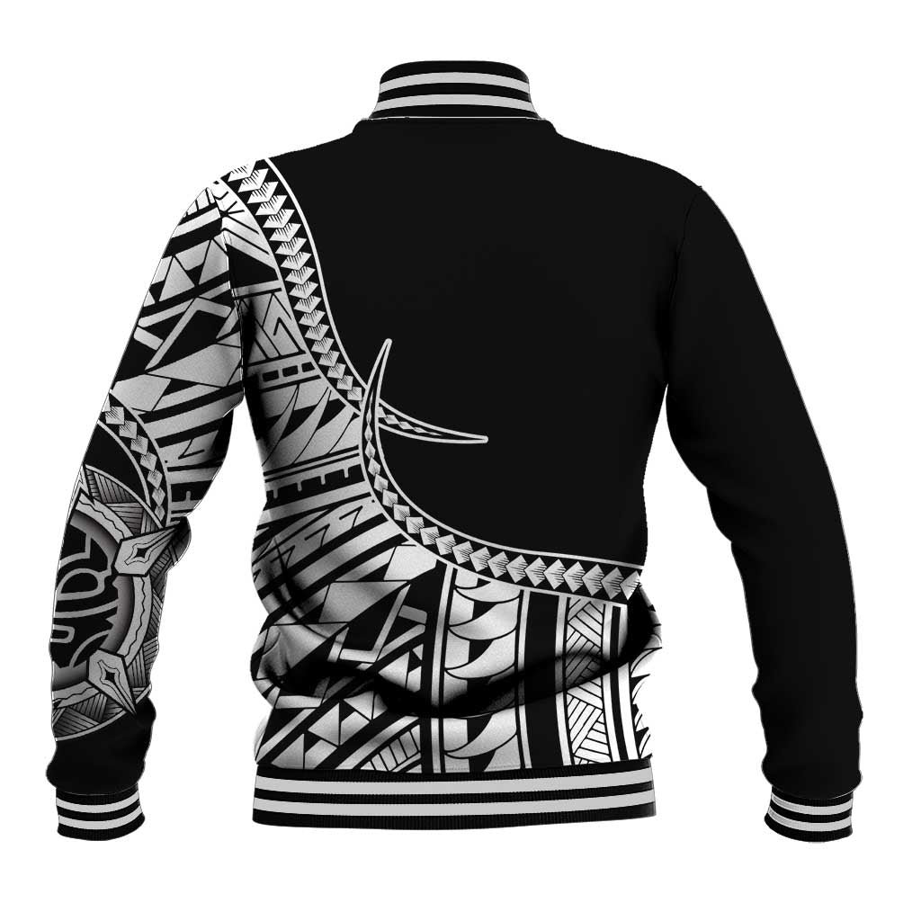 Taino Sun Traditional Tattoo Baseball Jacket Polynesian Pattern