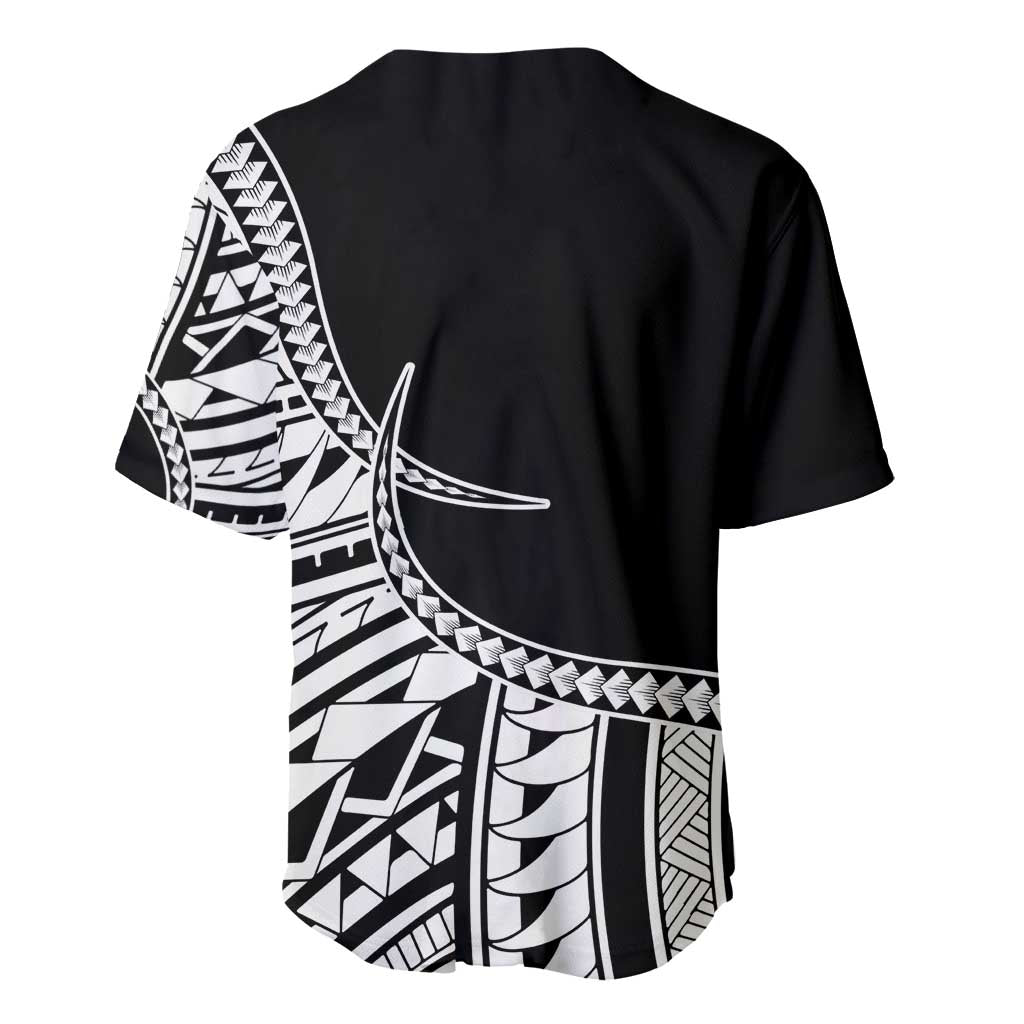 Taino Sun Traditional Tattoo Baseball Jersey Polynesian Pattern
