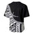 Taino Sun Traditional Tattoo Baseball Jersey Polynesian Pattern