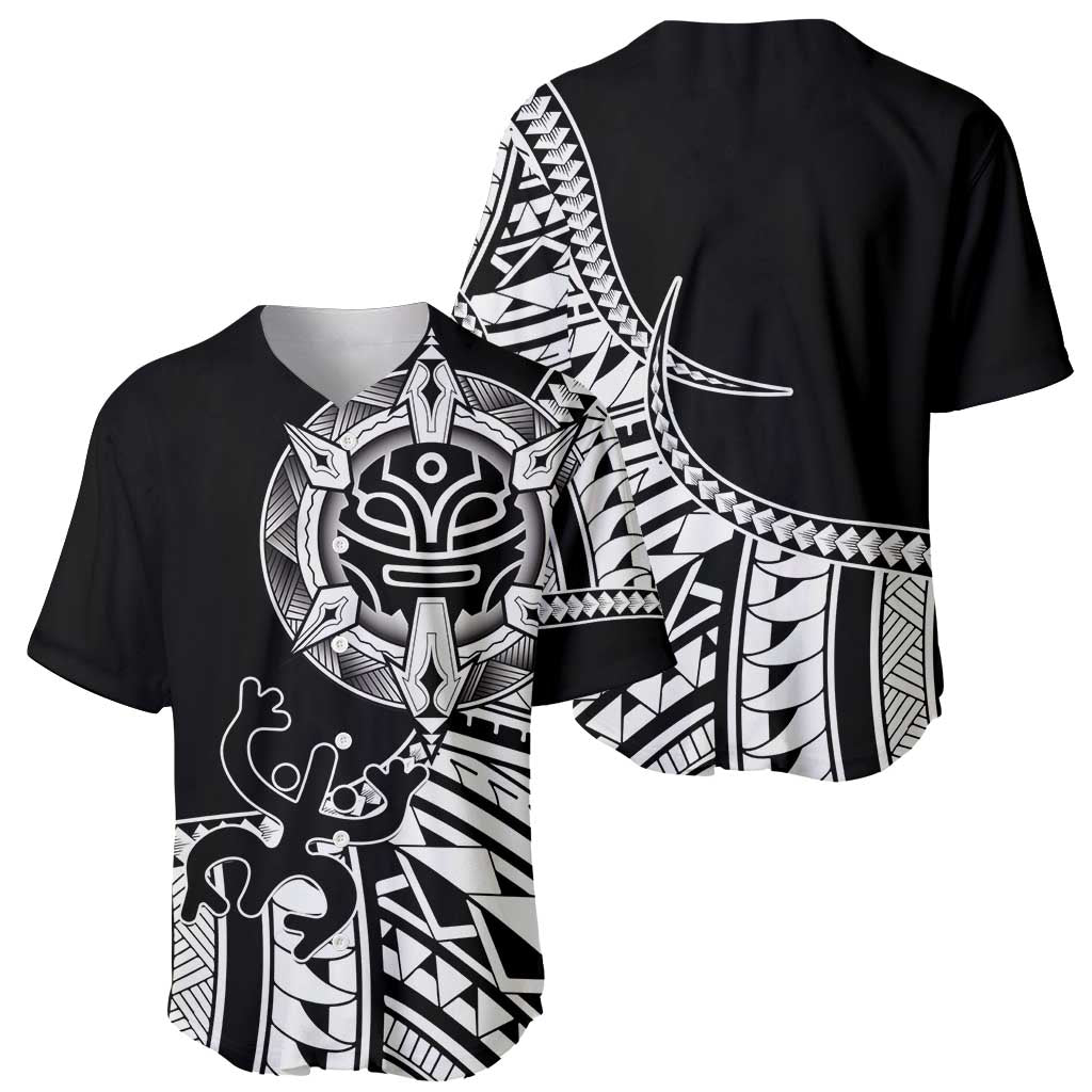 Taino Sun Traditional Tattoo Baseball Jersey Polynesian Pattern