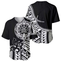 Taino Sun Traditional Tattoo Baseball Jersey Polynesian Pattern