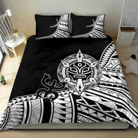 Taino Sun Traditional Tattoo Bedding Set Polynesian Pattern