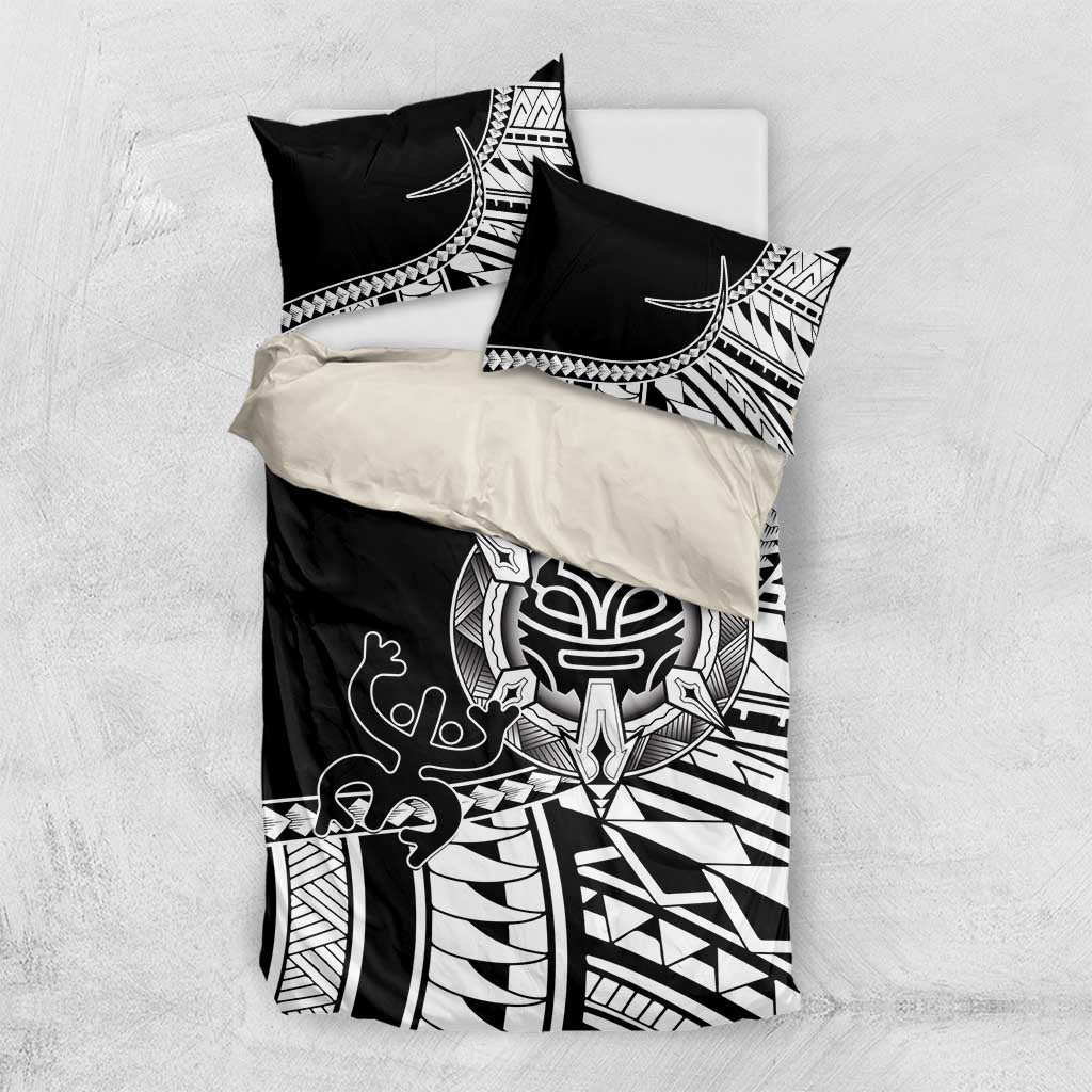 Taino Sun Traditional Tattoo Bedding Set Polynesian Pattern