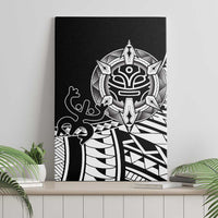 Taino Sun Traditional Tattoo Canvas Wall Art Polynesian Pattern
