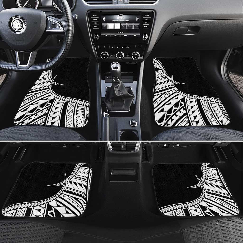 Taino Sun Traditional Tattoo Car Mats Polynesian Pattern