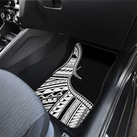 Taino Sun Traditional Tattoo Car Mats Polynesian Pattern