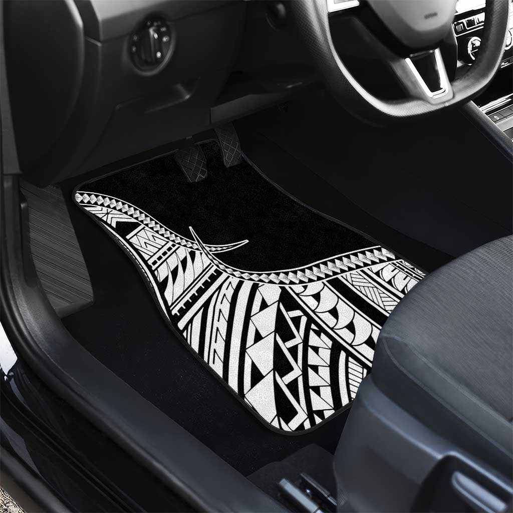 Taino Sun Traditional Tattoo Car Mats Polynesian Pattern