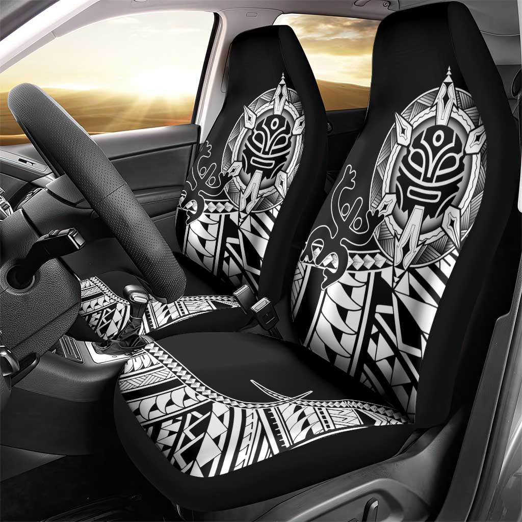 Taino Sun Traditional Tattoo Car Seat Cover Polynesian Pattern