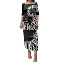 Taino Sun Traditional Tattoo Family Matching Puletasi and Hawaiian Shirt Polynesian Pattern