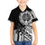 Taino Sun Traditional Tattoo Family Matching Summer Maxi Dress and Hawaiian Shirt Polynesian Pattern