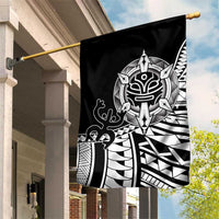 Taino Sun Traditional Tattoo Garden Flag Polynesian Pattern