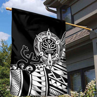 Taino Sun Traditional Tattoo Garden Flag Polynesian Pattern