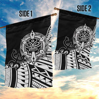 Taino Sun Traditional Tattoo Garden Flag Polynesian Pattern