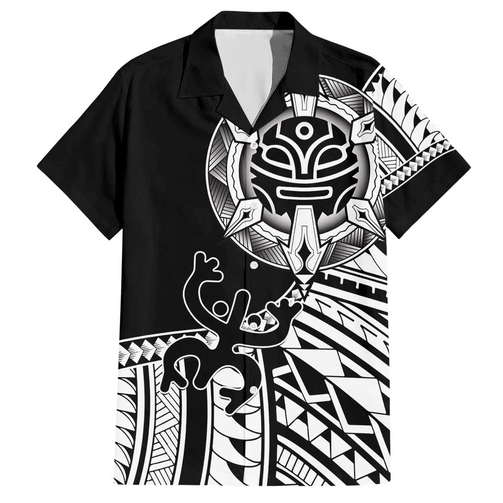 Taino Sun Traditional Tattoo Hawaiian Shirt Polynesian Pattern