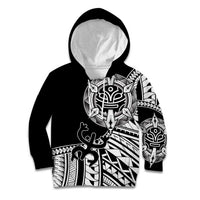 Taino Sun Traditional Tattoo Kid Hoodie Polynesian Pattern