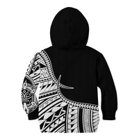 Taino Sun Traditional Tattoo Kid Hoodie Polynesian Pattern