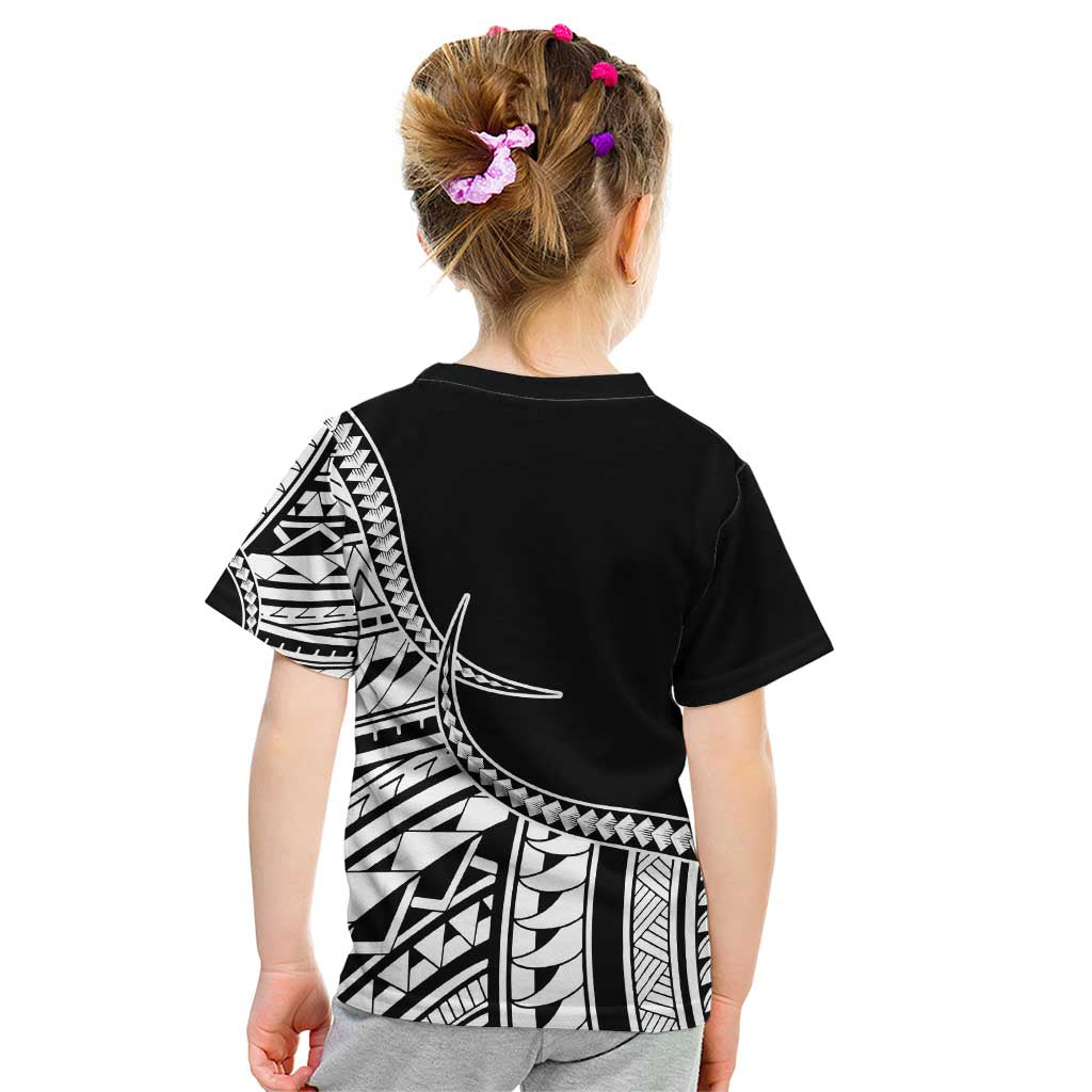 Taino Sun Traditional Tattoo Kid T Shirt Polynesian Pattern