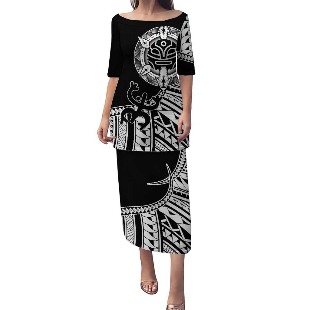 Taino Sun Traditional Tattoo Puletasi Polynesian Pattern