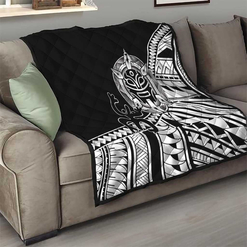 Taino Sun Traditional Tattoo Quilt Polynesian Pattern