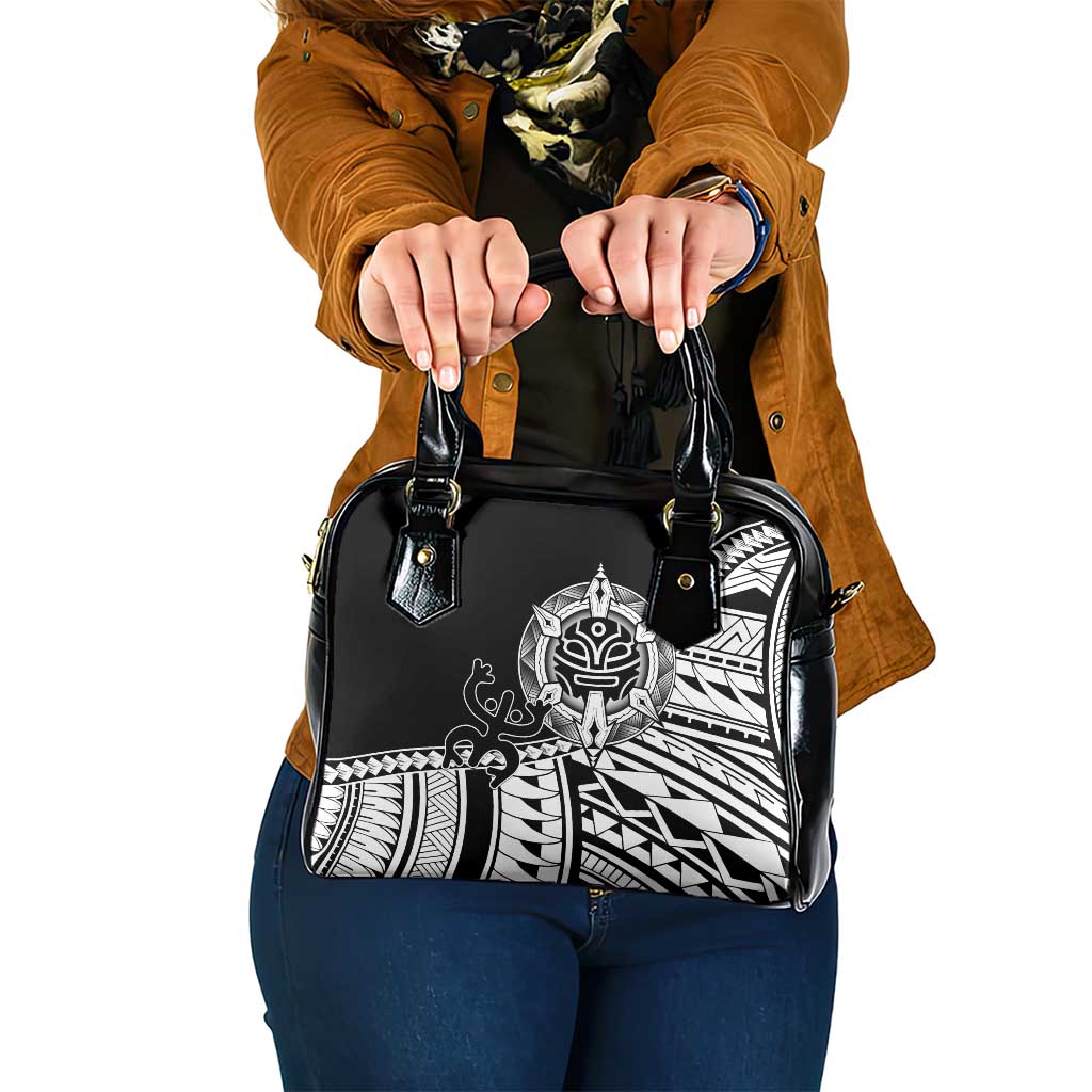 Taino Sun Traditional Tattoo Shoulder Handbag Polynesian Pattern