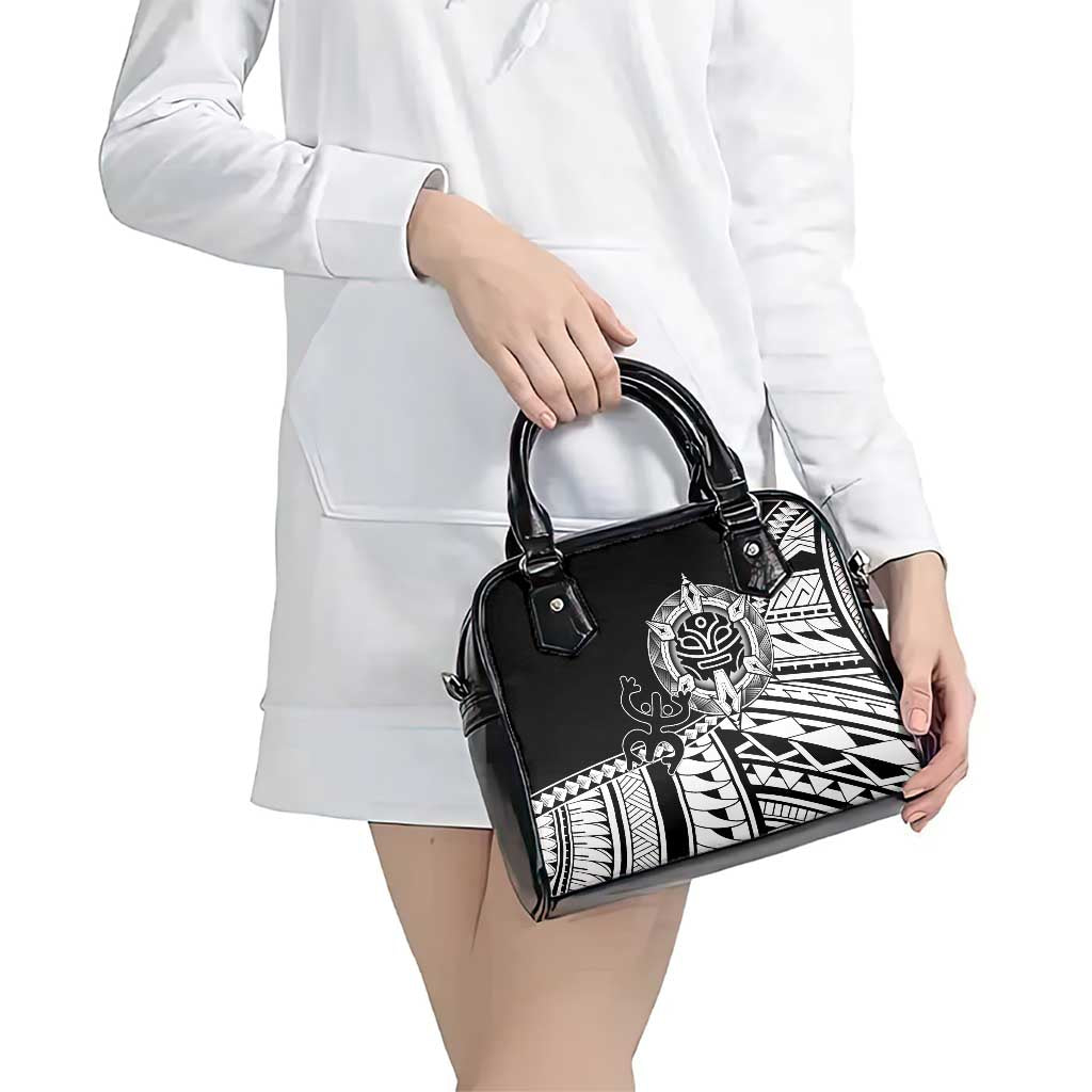Taino Sun Traditional Tattoo Shoulder Handbag Polynesian Pattern