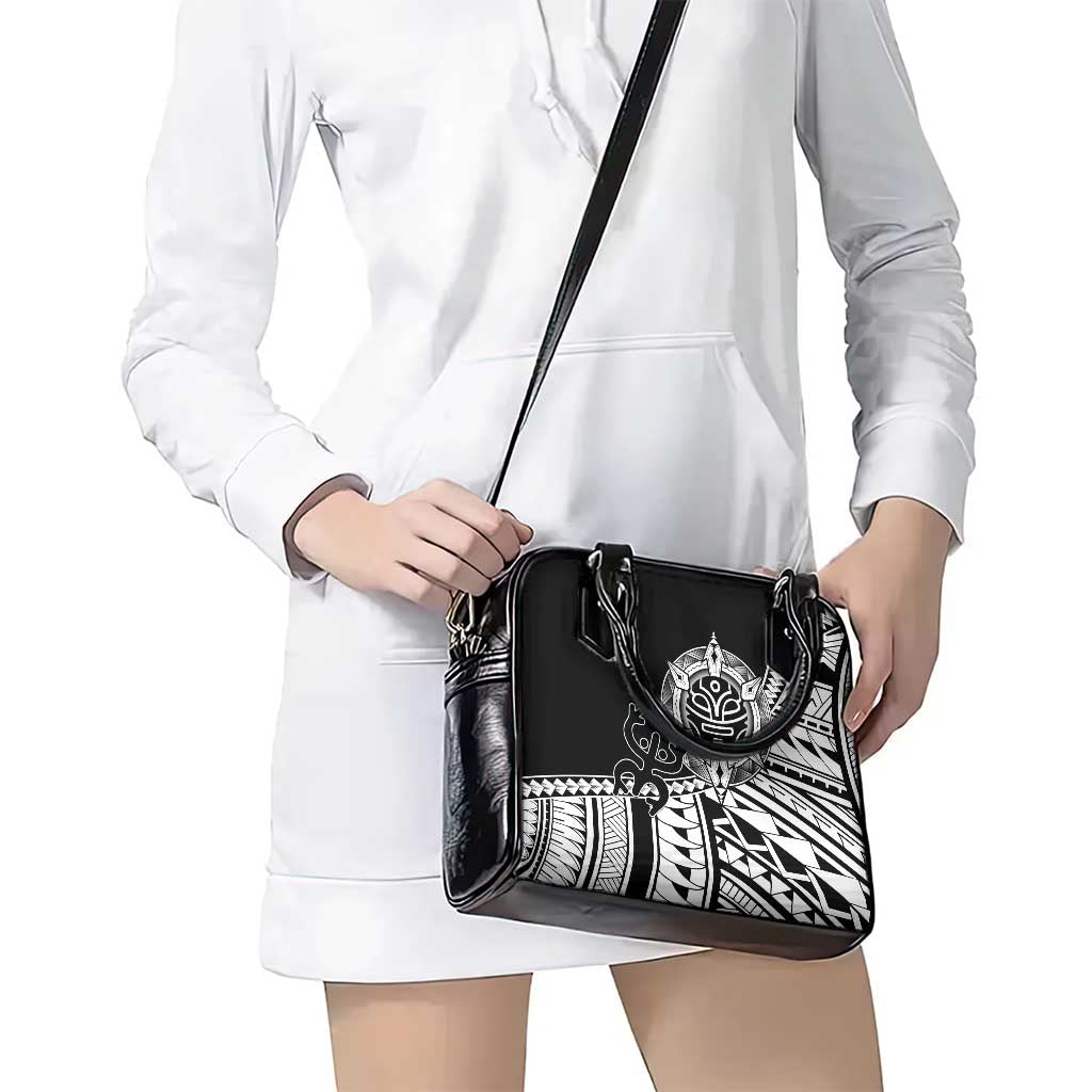 Taino Sun Traditional Tattoo Shoulder Handbag Polynesian Pattern