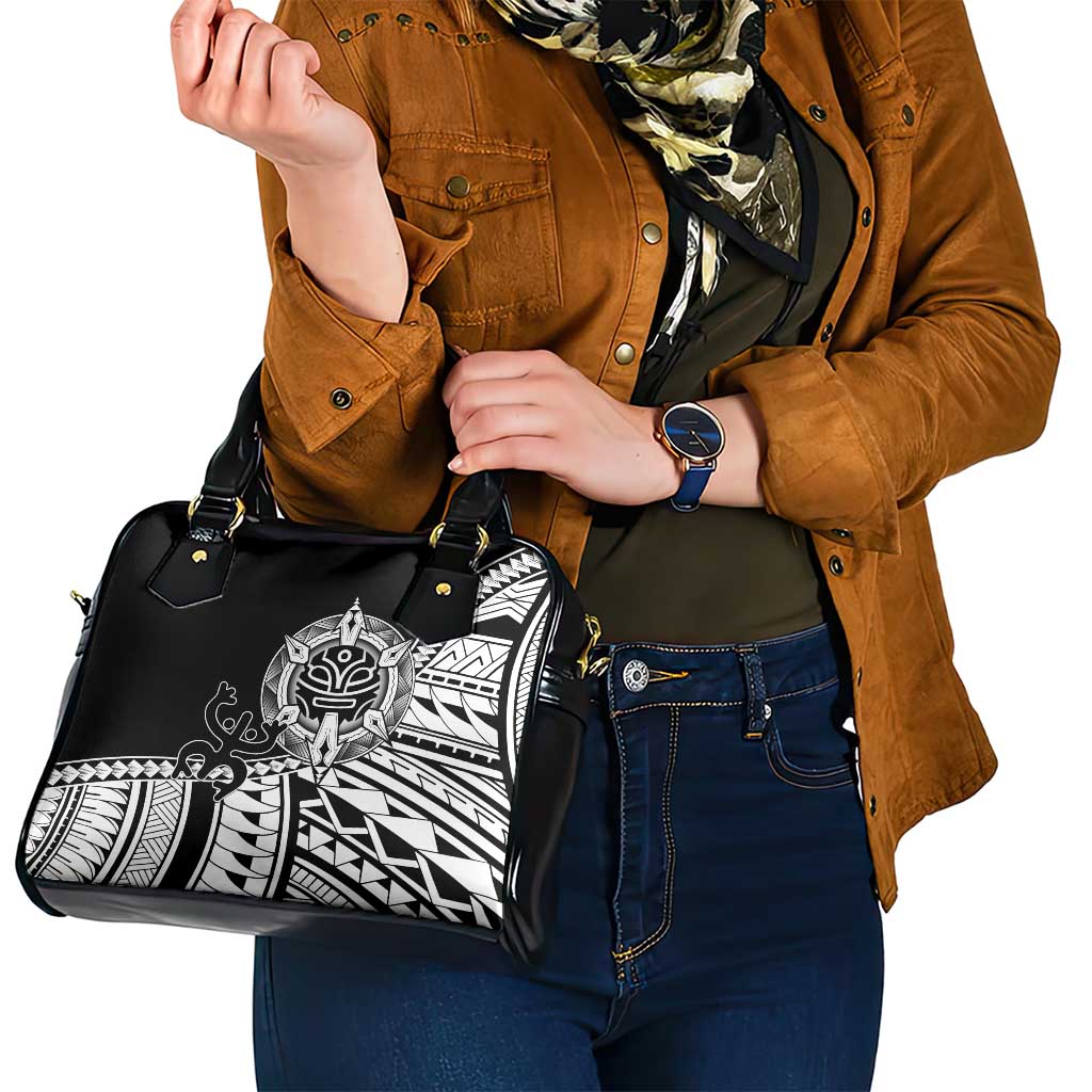 Taino Sun Traditional Tattoo Shoulder Handbag Polynesian Pattern