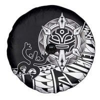 Taino Sun Traditional Tattoo Spare Tire Cover Polynesian Pattern