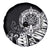 Taino Sun Traditional Tattoo Spare Tire Cover Polynesian Pattern