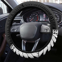 Taino Sun Traditional Tattoo Steering Wheel Cover Polynesian Pattern