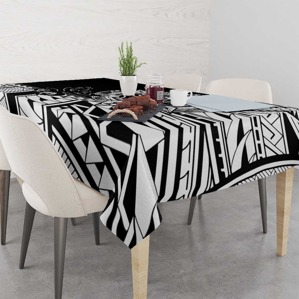 Taino Sun Traditional Tattoo Tablecloth Polynesian Pattern