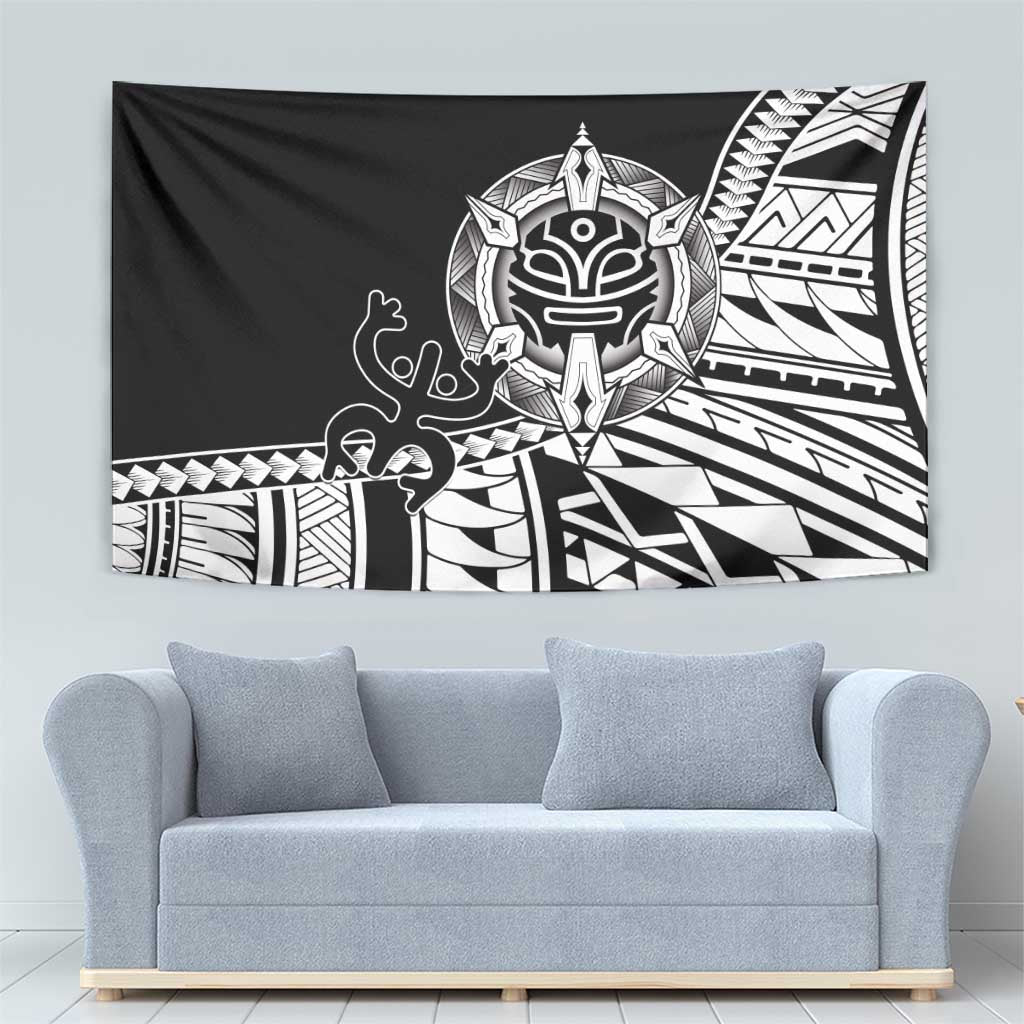 Taino Sun Traditional Tattoo Tapestry Polynesian Pattern