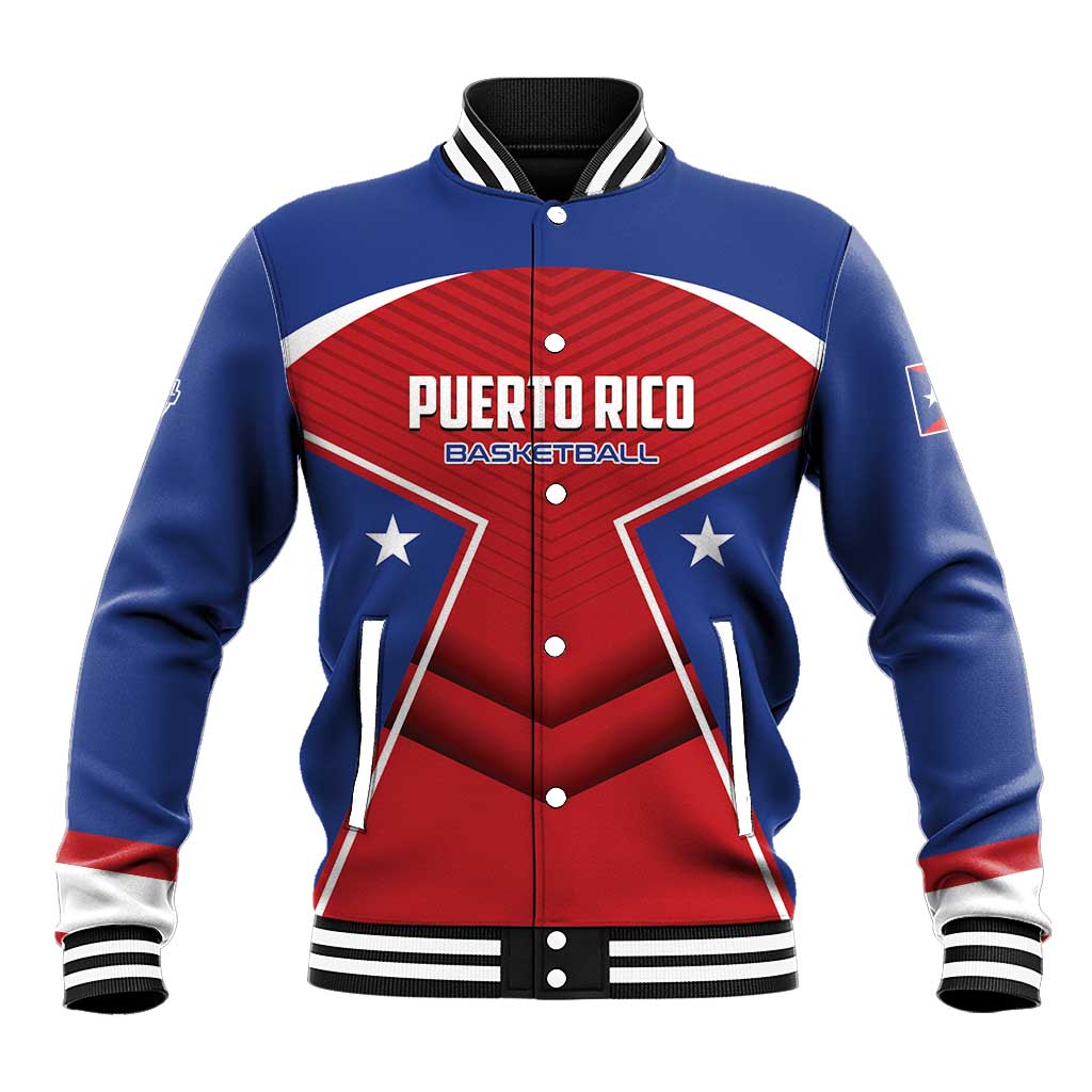 Personalized Puerto Rico Basketball Baseball Jacket Magnificos Go Champion