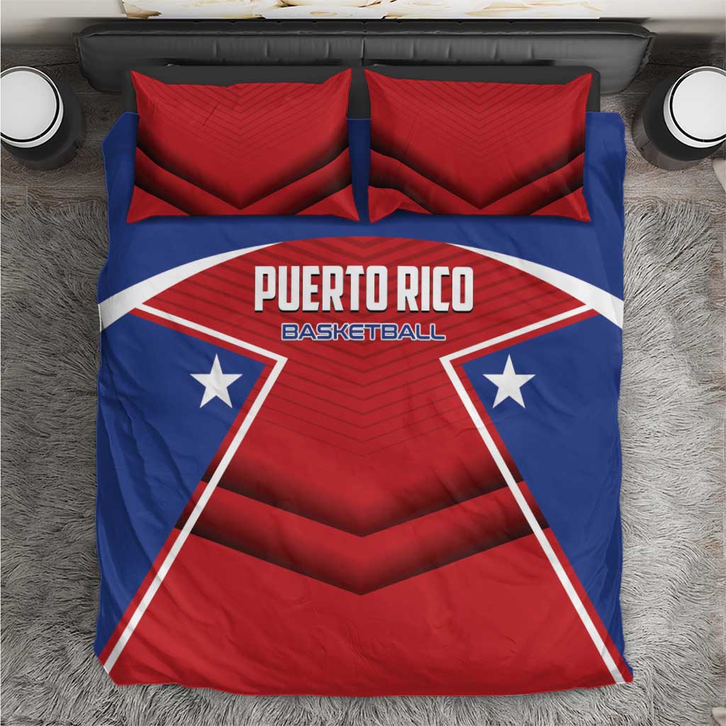 Puerto Rico Basketball Bedding Set Magnificos Go Champion