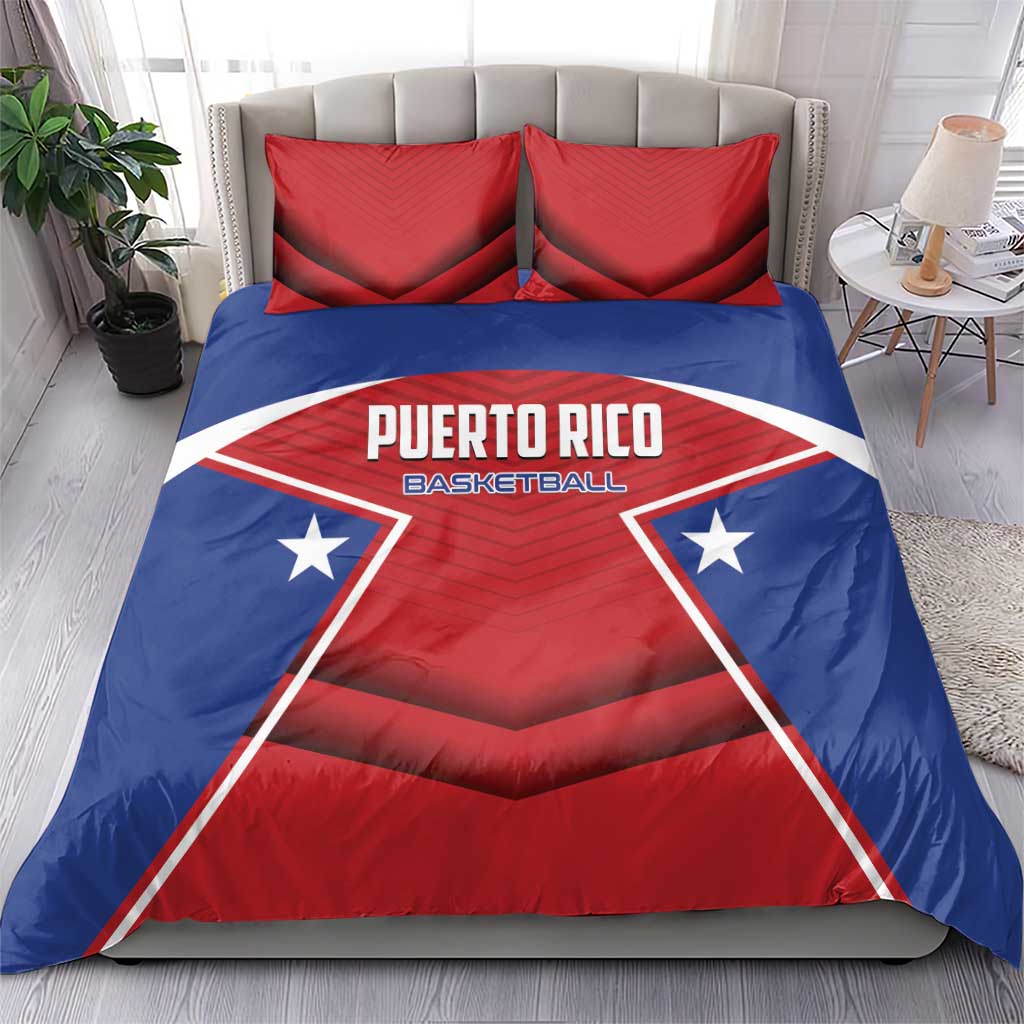 Puerto Rico Basketball Bedding Set Magnificos Go Champion