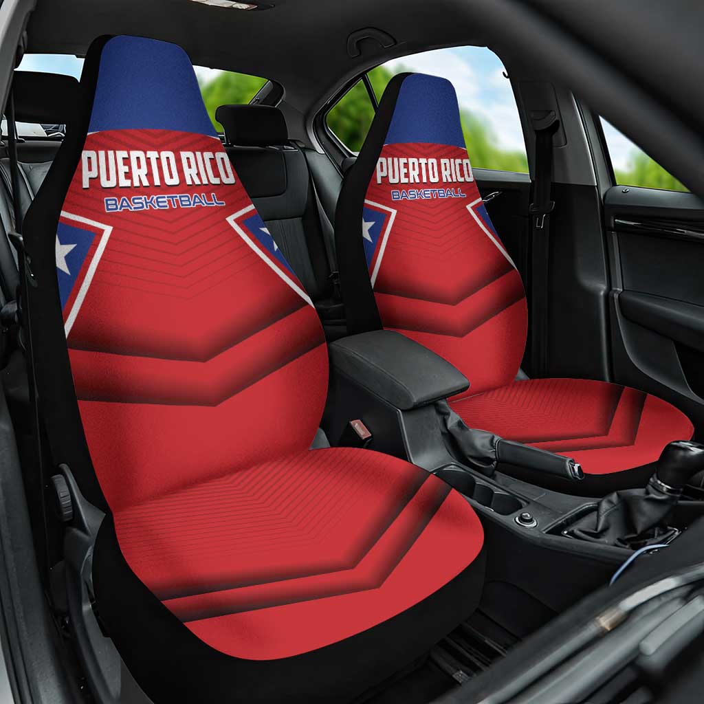 Puerto Rico Basketball Car Seat Cover Magnificos Go Champion
