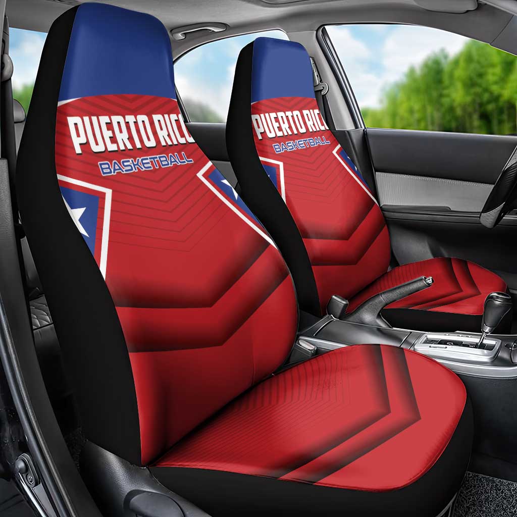 Puerto Rico Basketball Car Seat Cover Magnificos Go Champion