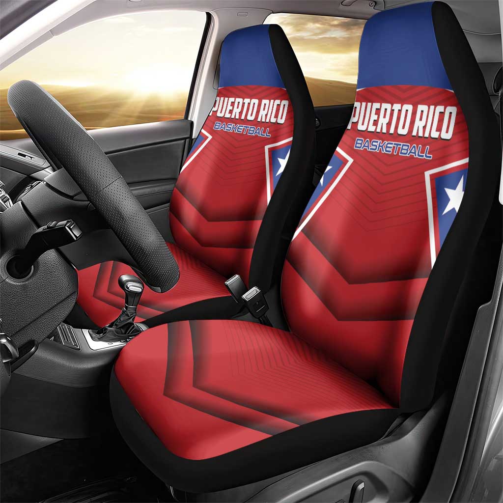 Puerto Rico Basketball Car Seat Cover Magnificos Go Champion