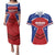 Personalized Puerto Rico Basketball Couples Matching Puletasi and Hawaiian Shirt Magnificos Go Champion