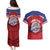 Personalized Puerto Rico Basketball Couples Matching Puletasi and Hawaiian Shirt Magnificos Go Champion