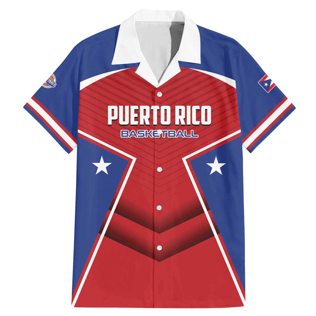 Personalized Puerto Rico Basketball Family Matching Mermaid Dress and Hawaiian Shirt Magnificos Go Champion