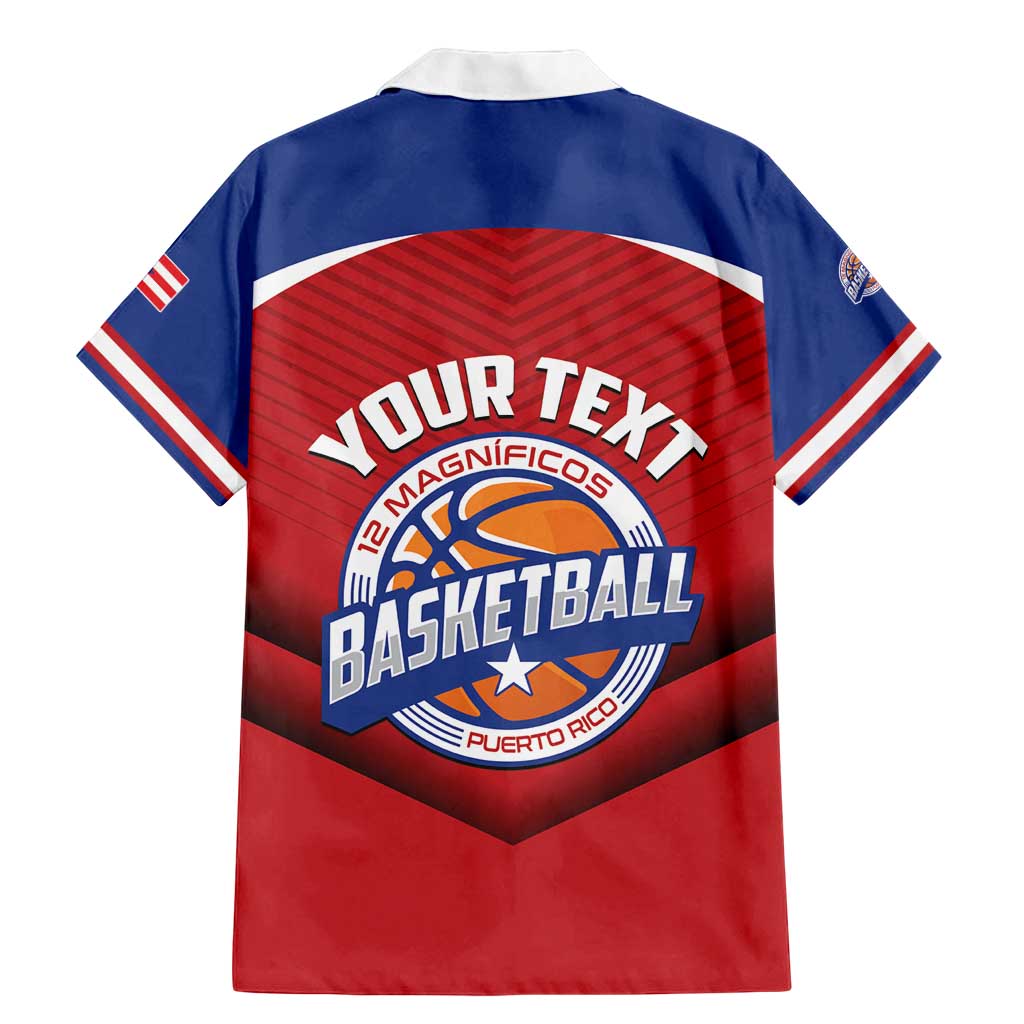 Personalized Puerto Rico Basketball Family Matching Mermaid Dress and Hawaiian Shirt Magnificos Go Champion