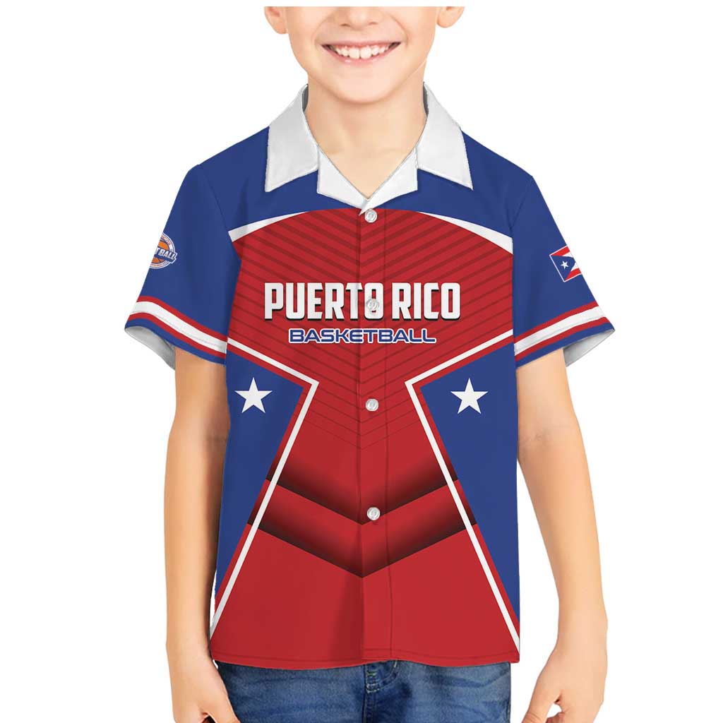 Personalized Puerto Rico Basketball Family Matching Mermaid Dress and Hawaiian Shirt Magnificos Go Champion