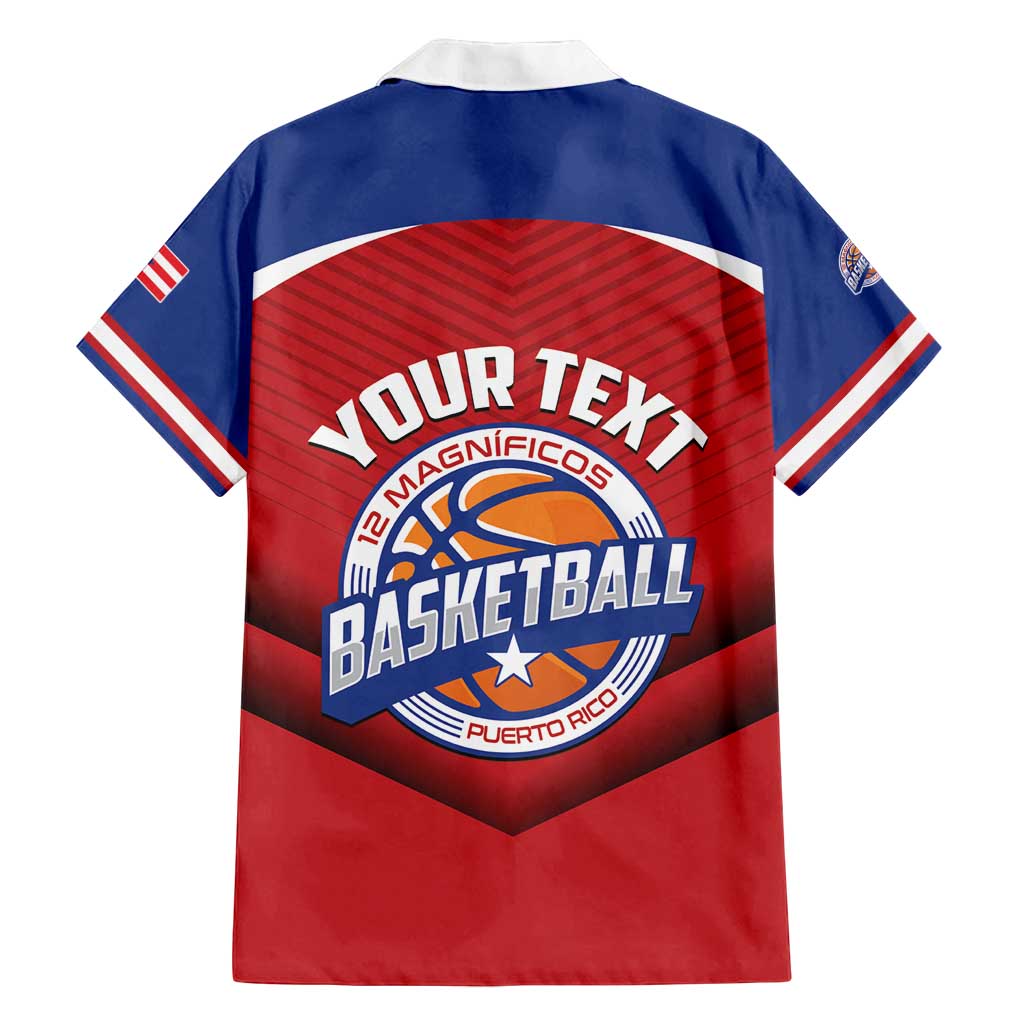 Personalized Puerto Rico Basketball Family Matching Puletasi and Hawaiian Shirt Magnificos Go Champion