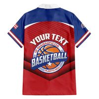 Personalized Puerto Rico Basketball Family Matching Puletasi and Hawaiian Shirt Magnificos Go Champion
