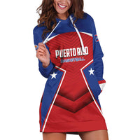 Personalized Puerto Rico Basketball Hoodie Dress Magnificos Go Champion