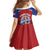 Personalized Puerto Rico Basketball Kid Short Sleeve Dress Magnificos Go Champion