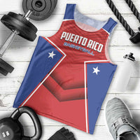 Personalized Puerto Rico Basketball Men Tank Top Magnificos Go Champion